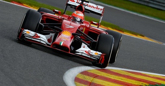 GP Belgii 2014 - piątkowe treningi