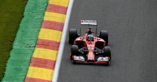 GP Belgii 2014 - piątkowe treningi