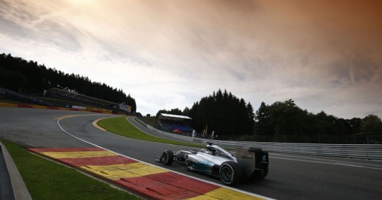 GP Belgii 2014 - piątkowe treningi