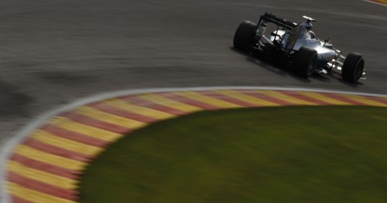 GP Belgii 2014 - piątkowe treningi