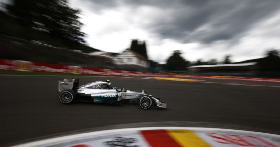 GP Belgii 2014 - piątkowe treningi