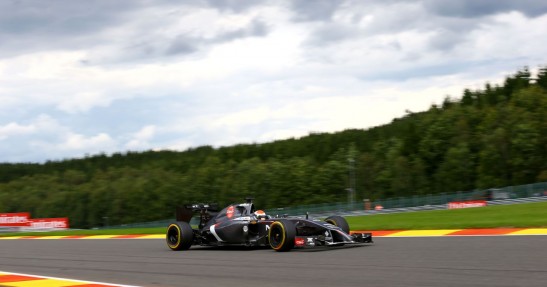 GP Belgii 2014 - piątkowe treningi