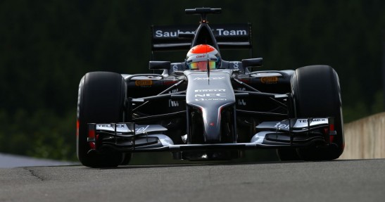 GP Belgii 2014 - piątkowe treningi