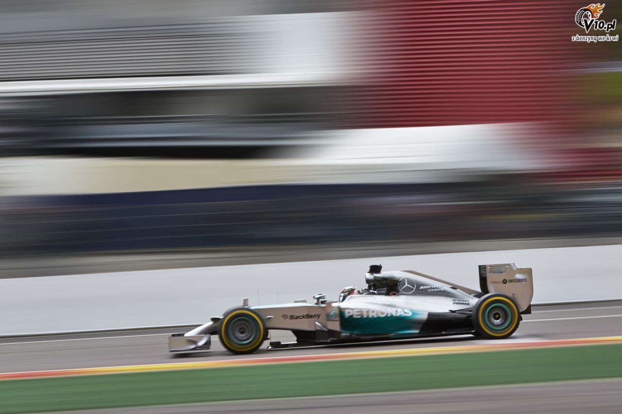 GP Belgii 2014 - pitkowe treningi