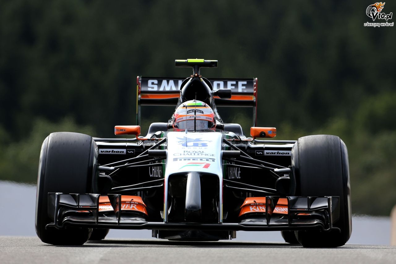 GP Belgii 2014 - pitkowe treningi
