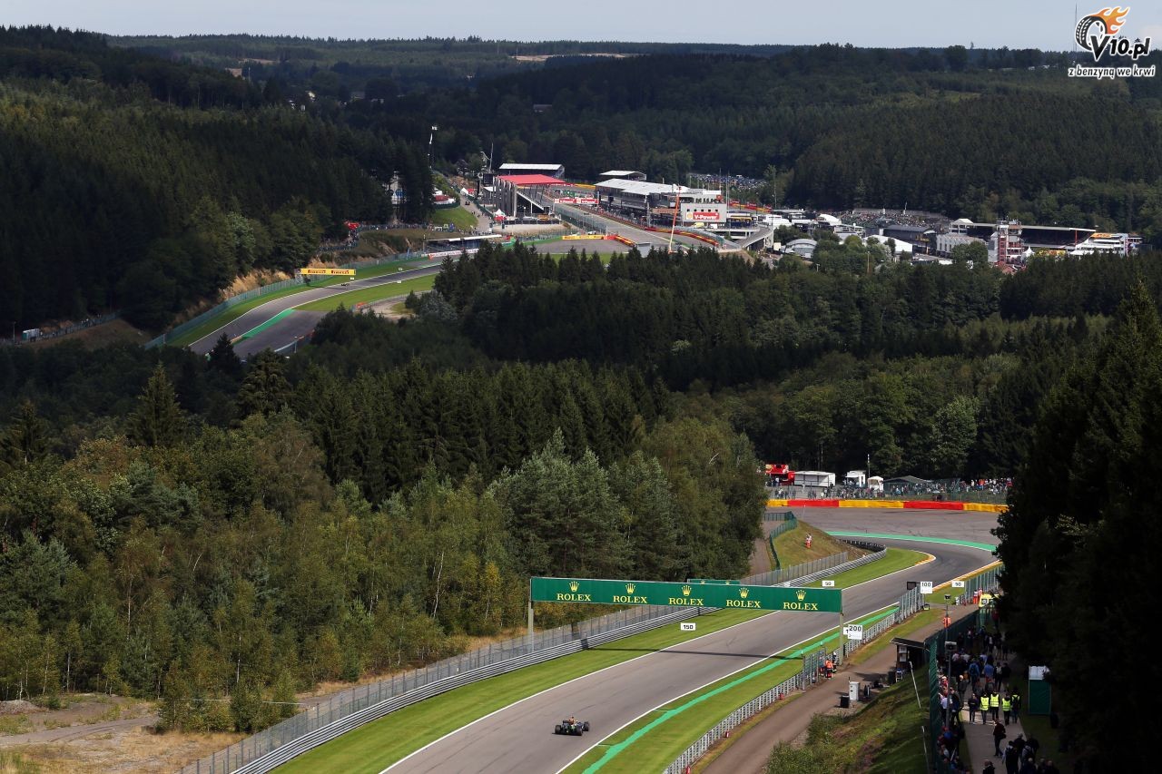 GP Belgii 2014 - pitkowe treningi