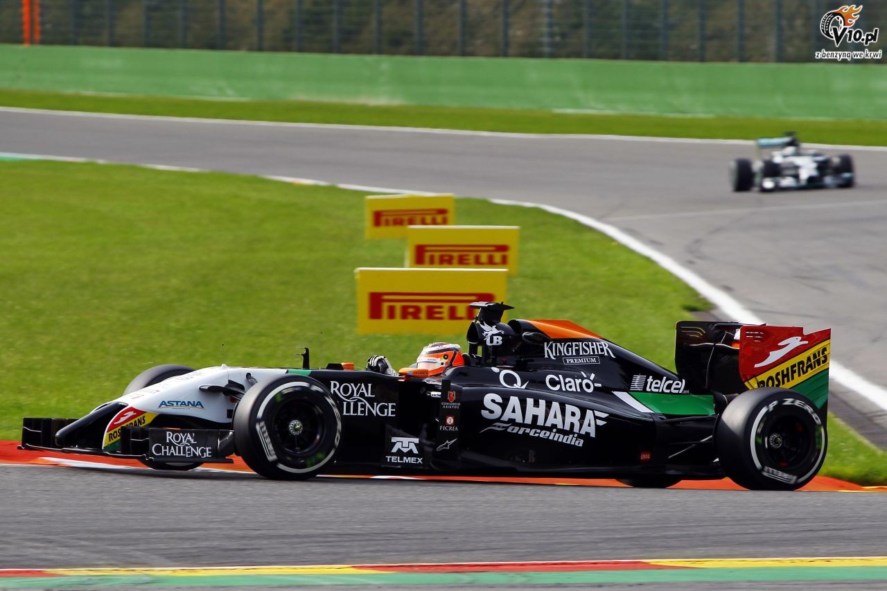 GP Belgii 2014 - pitkowe treningi