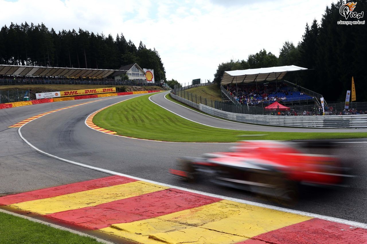 GP Belgii 2014 - pitkowe treningi