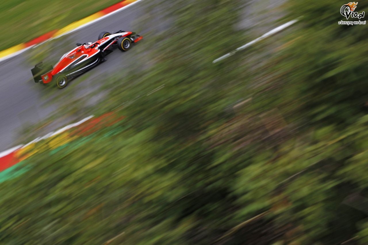 GP Belgii 2014 - pitkowe treningi