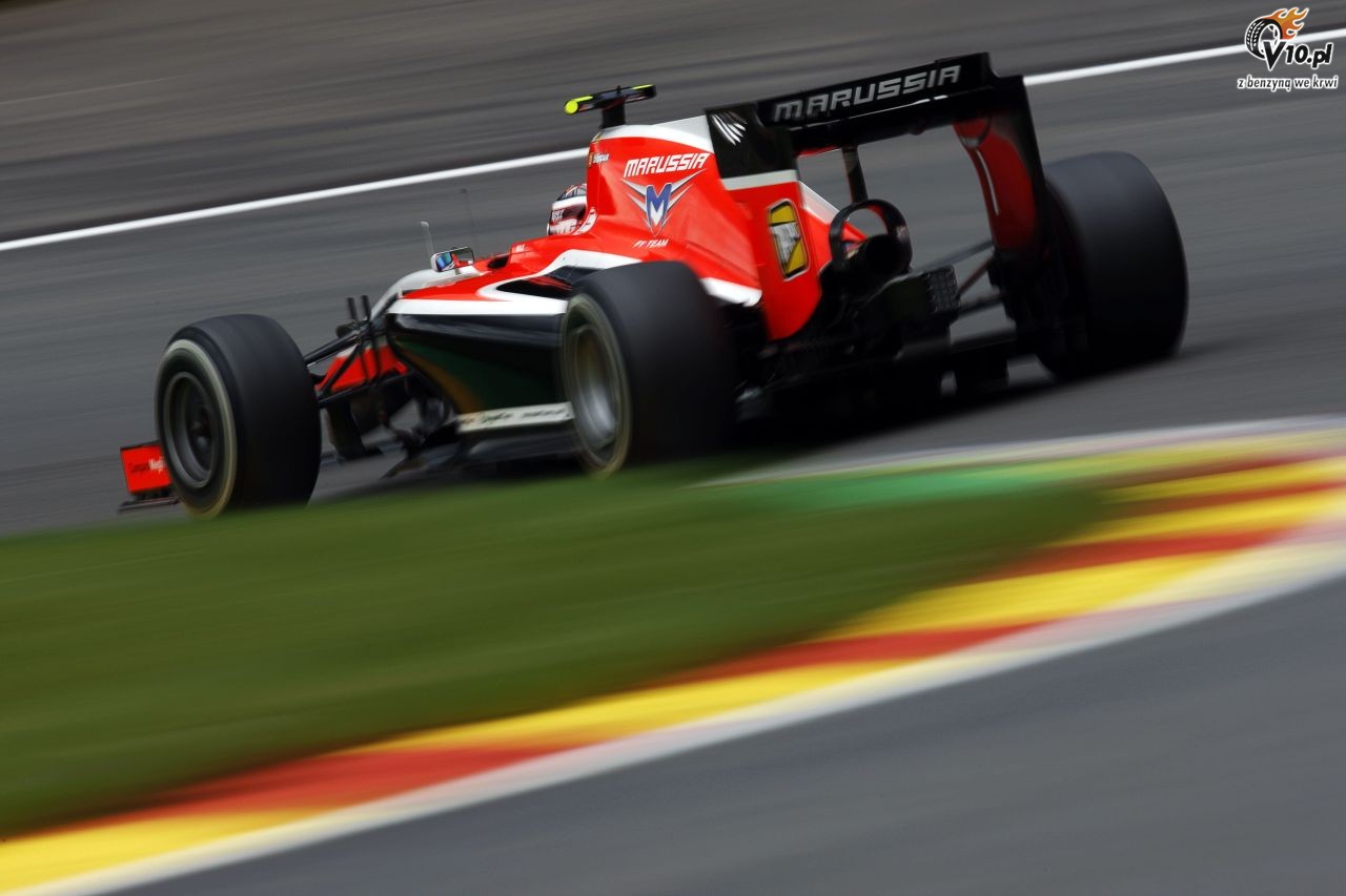 GP Belgii 2014 - pitkowe treningi