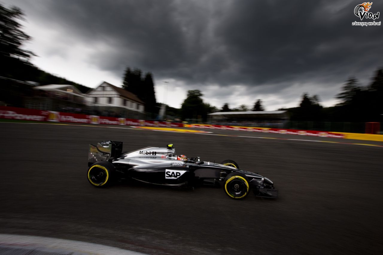 GP Belgii 2014 - pitkowe treningi