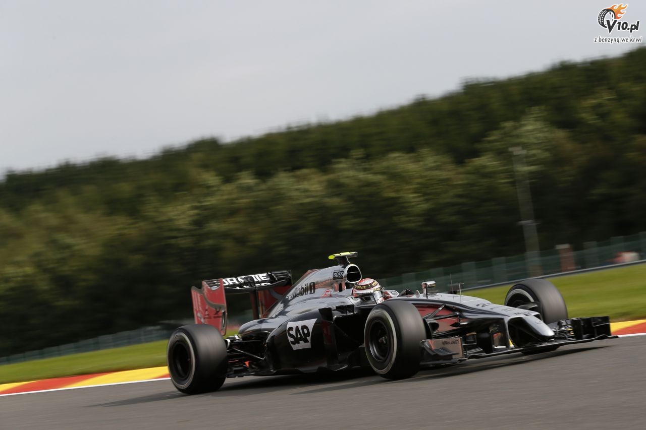 GP Belgii 2014 - pitkowe treningi