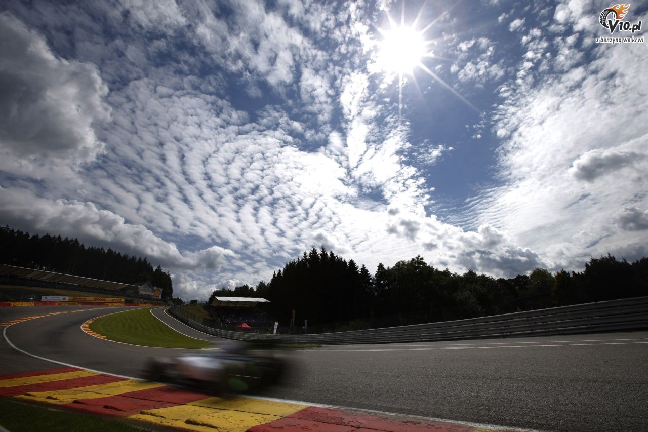 GP Belgii 2014 - pitkowe treningi