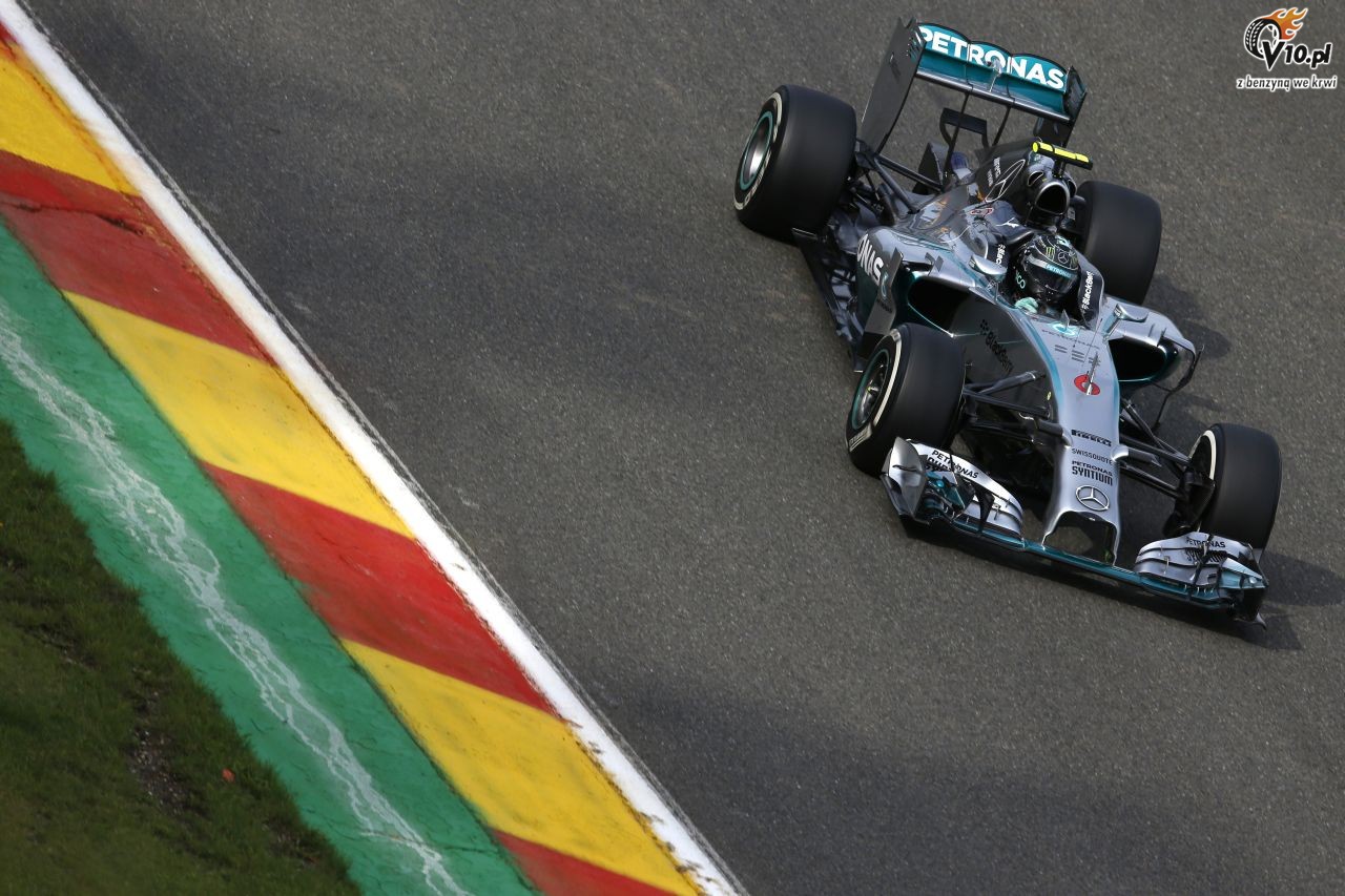 GP Belgii 2014 - pitkowe treningi