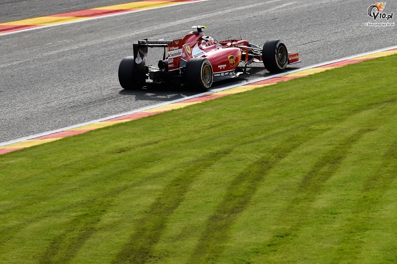 GP Belgii 2014 - pitkowe treningi
