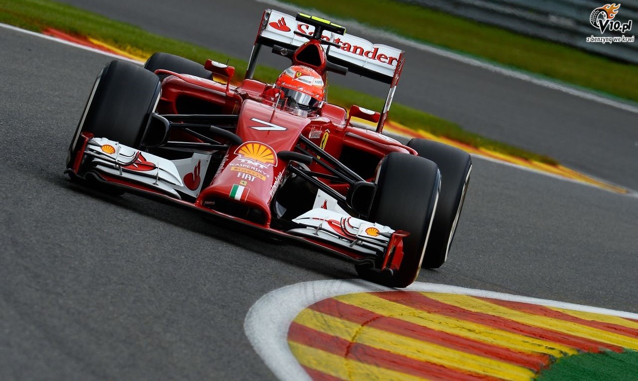 GP Belgii 2014 - pitkowe treningi
