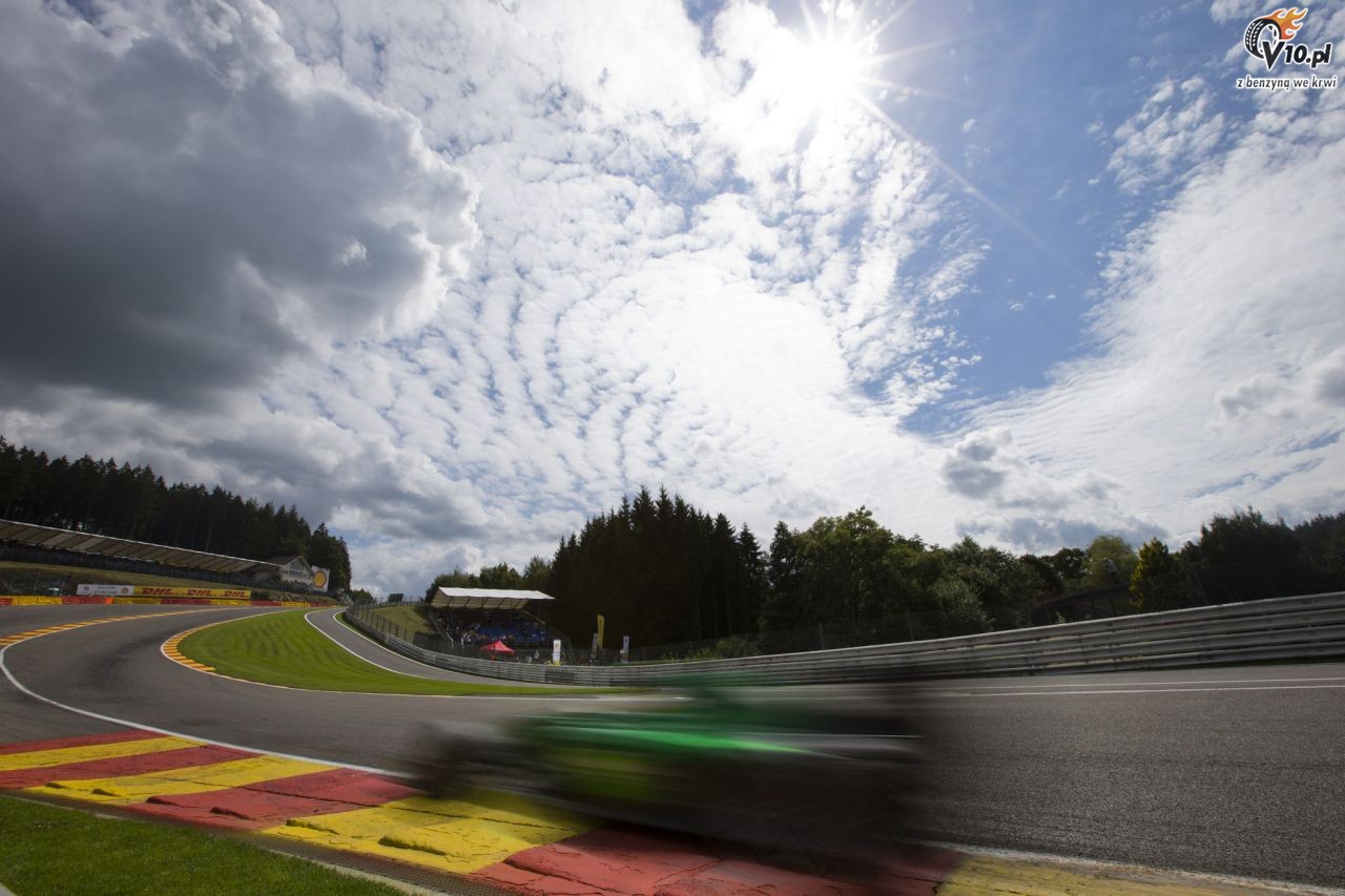 GP Belgii 2014 - pitkowe treningi