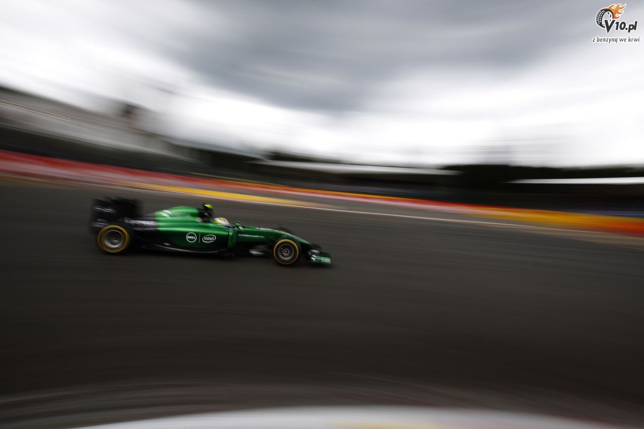 GP Belgii 2014 - pitkowe treningi