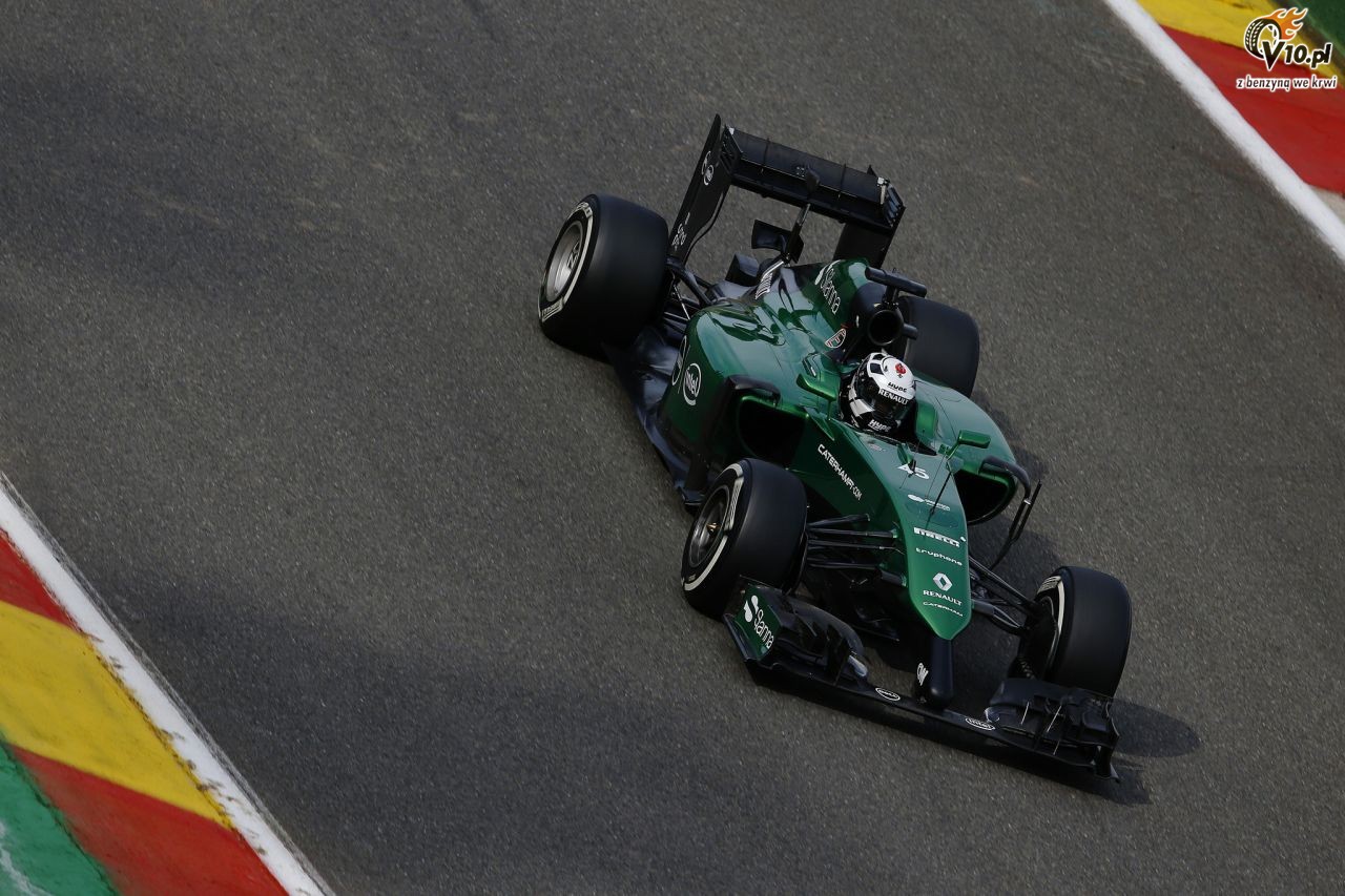 GP Belgii 2014 - pitkowe treningi