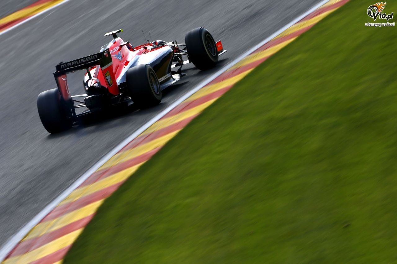 GP Belgii 2014 - pitkowe treningi