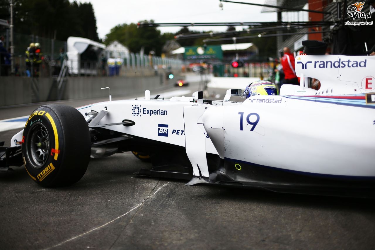 GP Belgii 2014 - pitkowe treningi