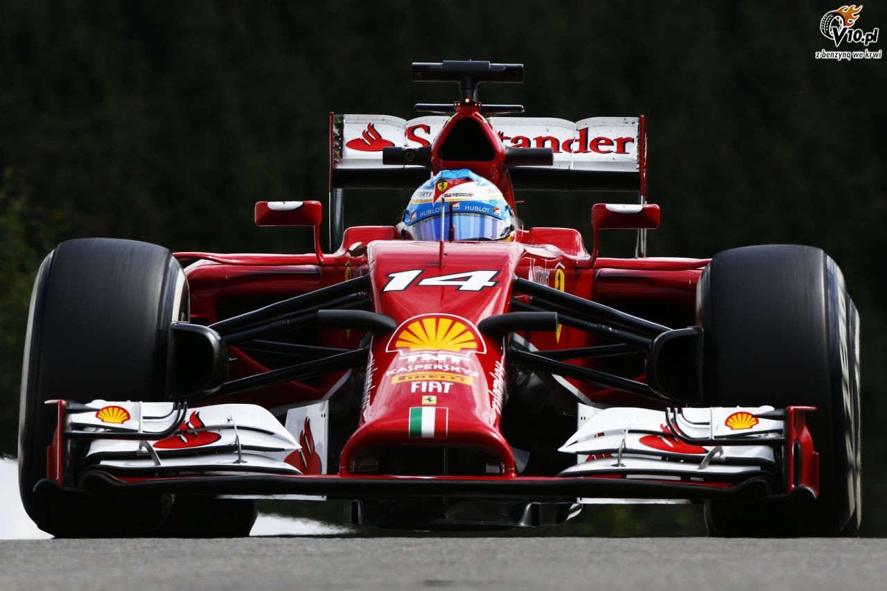 GP Belgii 2014 - pitkowe treningi