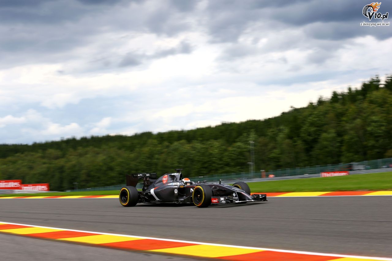 GP Belgii 2014 - pitkowe treningi