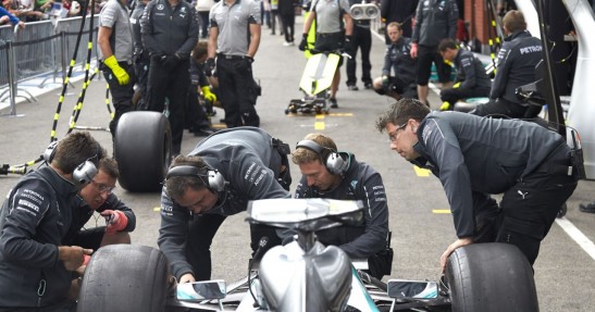 GP Belgii 2014 - przygotowania