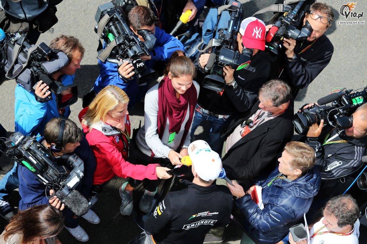 GP Belgii 2014 - przygotowania