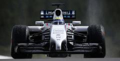 Williams pokonany przez deszcz