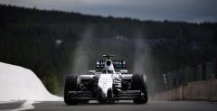 Williams pokonany przez deszcz