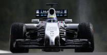 Williams pokonany przez deszcz