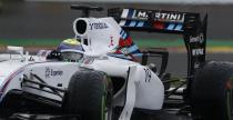 Williams pokonany przez deszcz