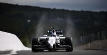 Williams pokonany przez deszcz