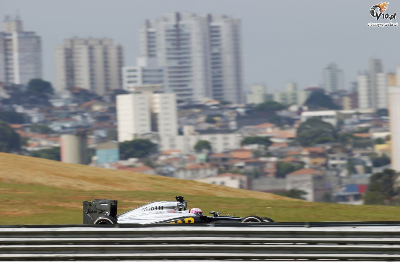 GP Brazylii 2014 - wycig