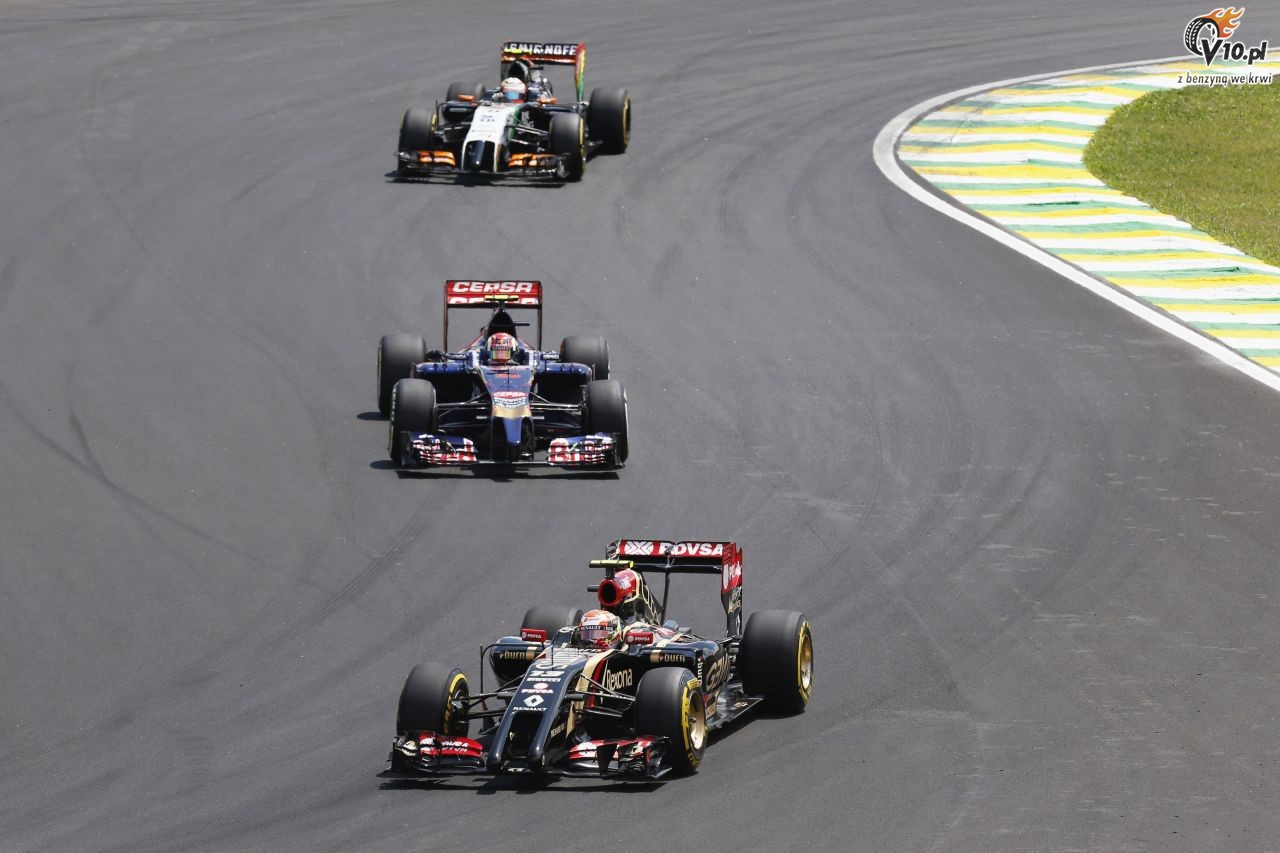 GP Brazylii 2014 - wycig