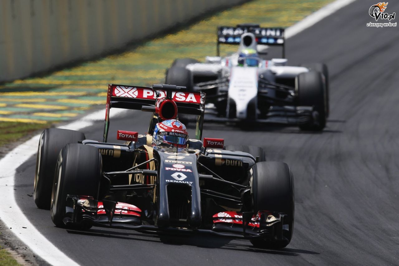 GP Brazylii 2014 - wycig