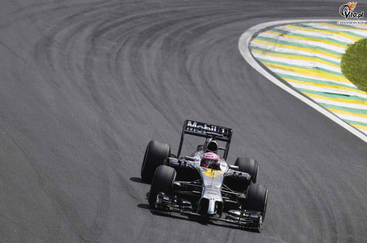 GP Brazylii 2014 - wycig
