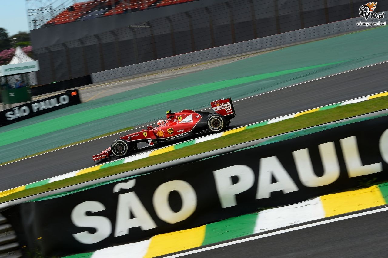 GP Brazylii 2014 - pitkowe treningi