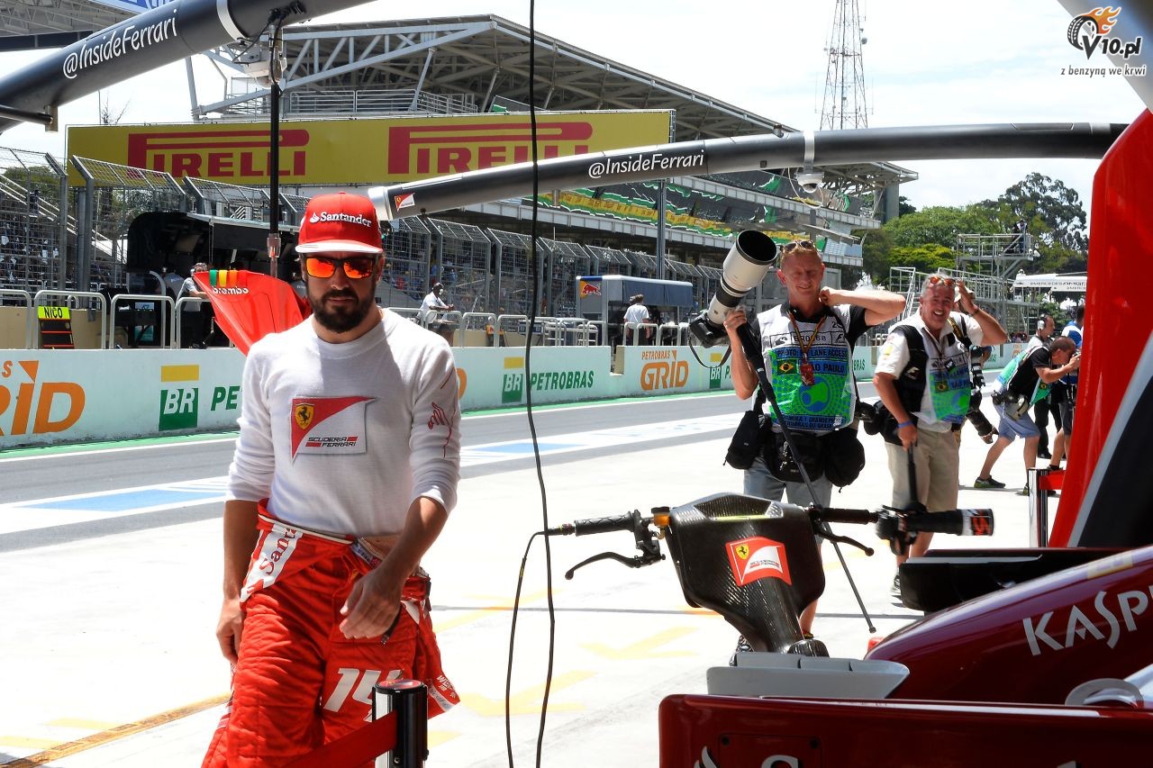 GP Brazylii 2014 - pitkowe treningi