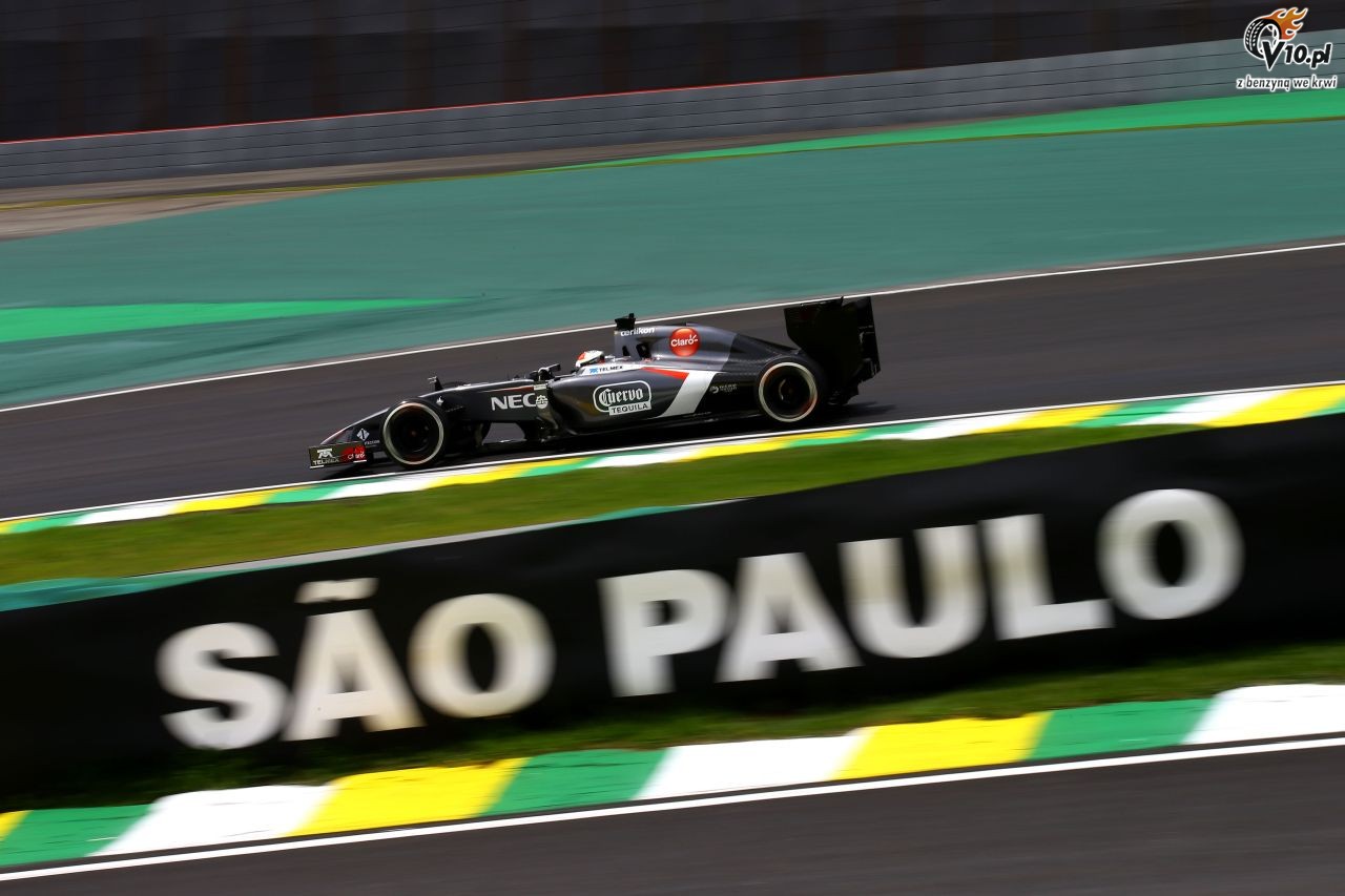 GP Brazylii 2014 - pitkowe treningi