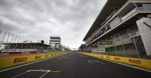 GP Brazylii 2014 - ustawienie na starcie wycigu