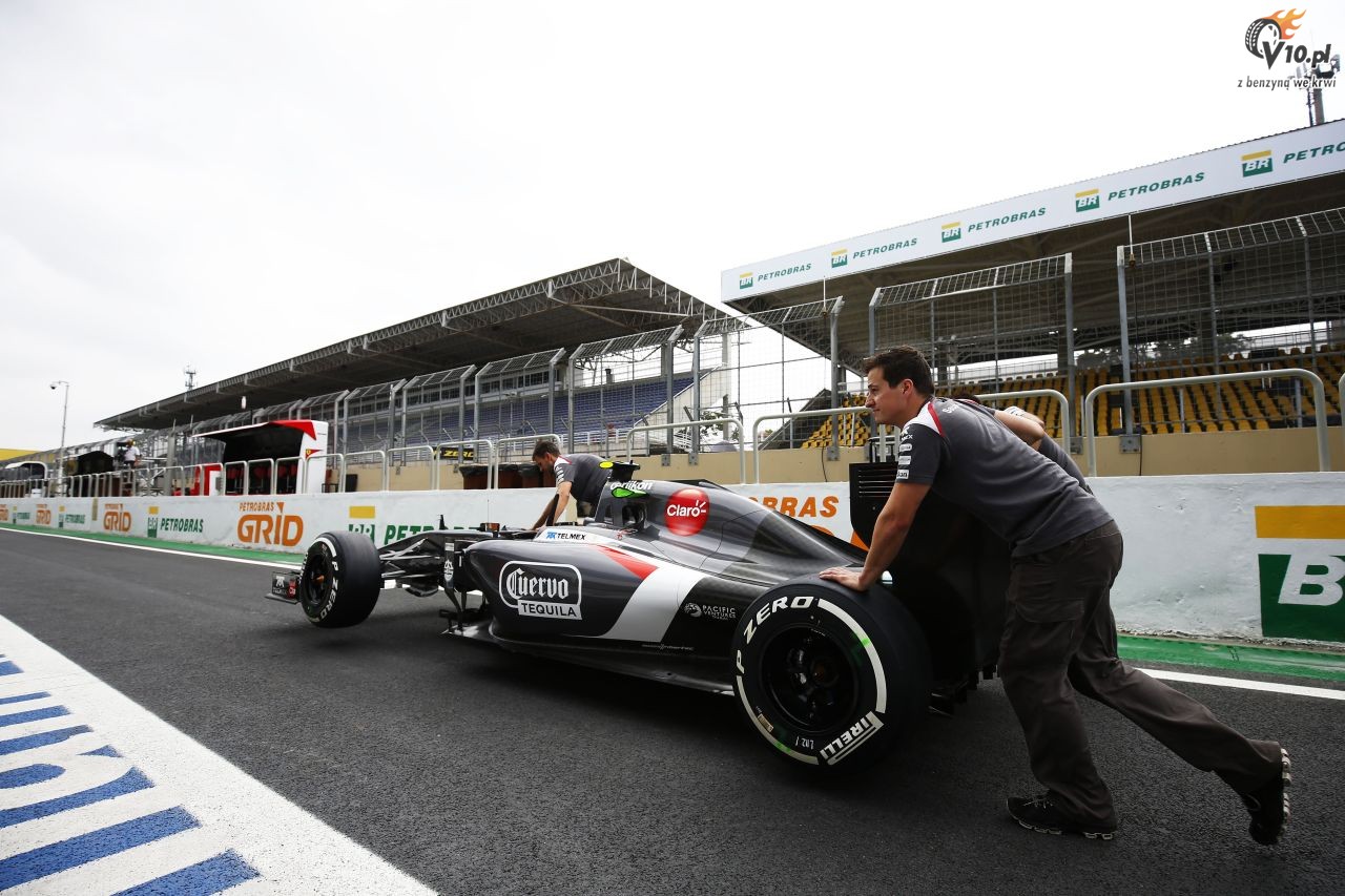 GP Brazylii 2014 - przygotowania