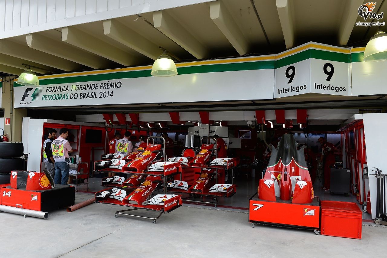 GP Brazylii 2014 - przygotowania