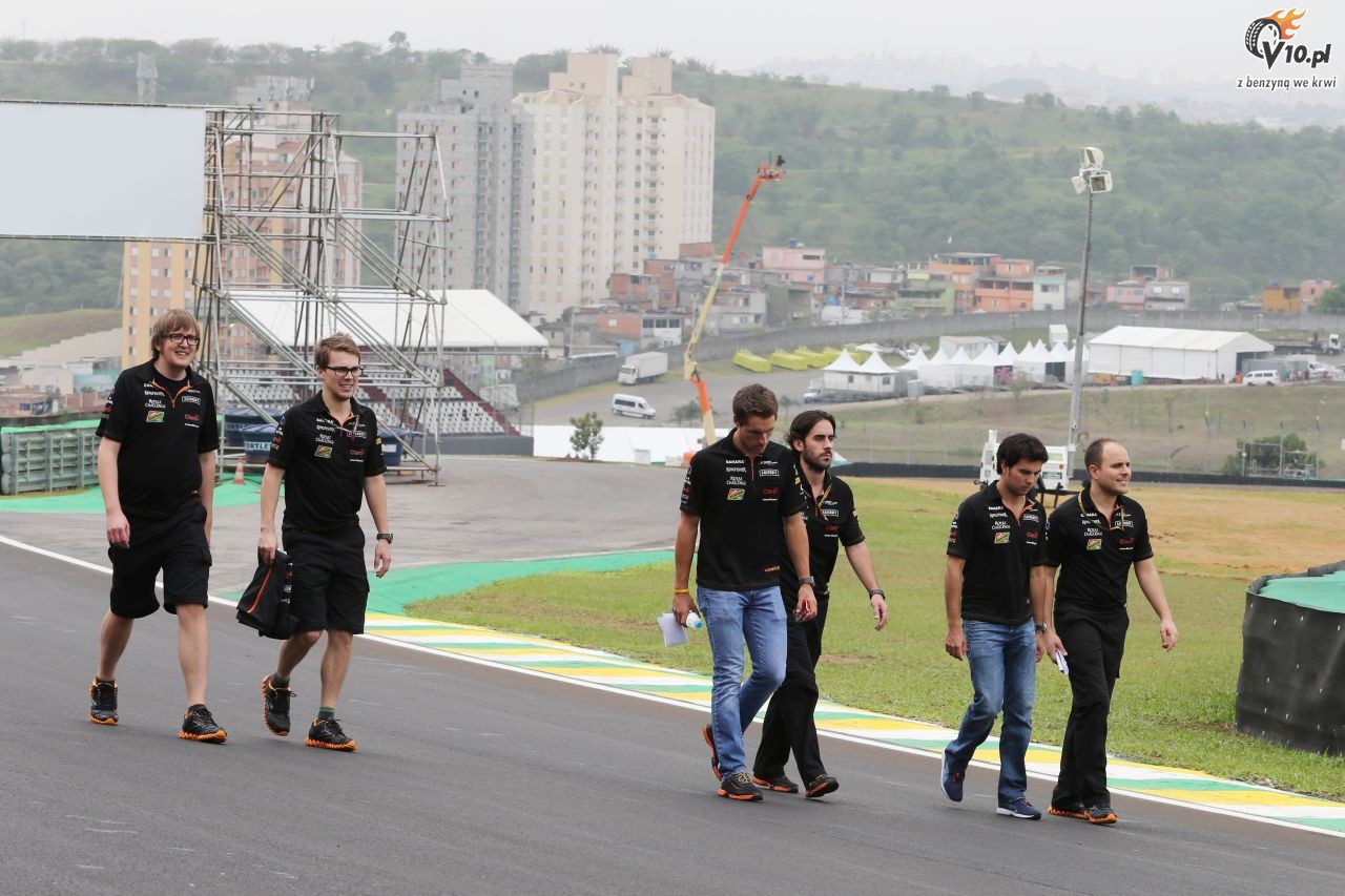GP Brazylii 2014 - przygotowania