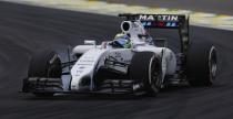 GP Brazylii - wycig: Rosberg nie da si Hamiltonowi