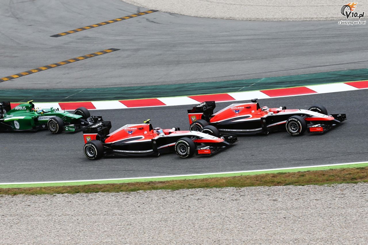GP Hiszpanii 2014 - wycig