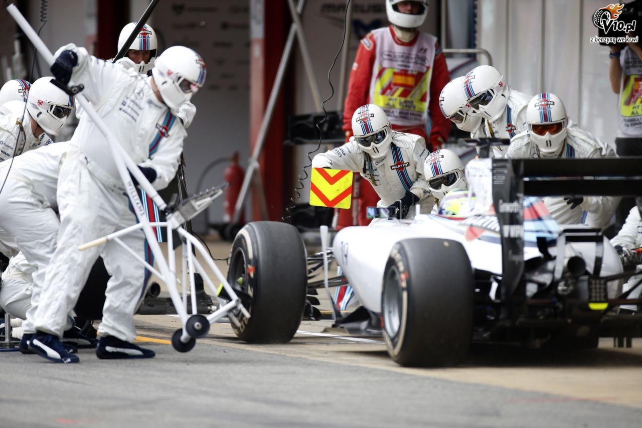 GP Hiszpanii 2014 - wycig