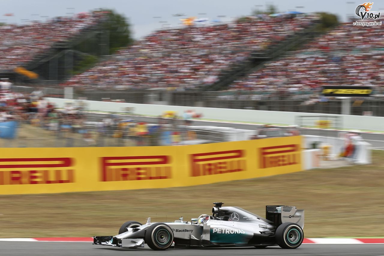 GP Hiszpanii 2014 - wycig