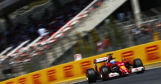 GP Hiszpanii 2014 - piątkowe treningi